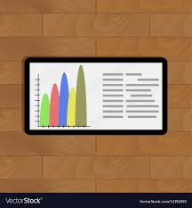 tablet with color info chart