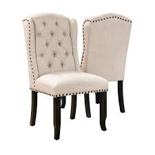 Overstock Com Online Shopping Bedding Furniture Electronics Jewelry Clothing More In 2020 Fabric Dining Chairs Wingback Dining Chair Dining Chairs