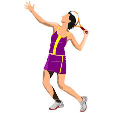 Download tennis images and photos. Female Tennis Cliparts Cliparts Zone