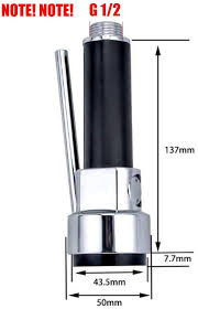 Replacing a kitchen faucet doesn't have to be a challenging project, and it may give your diy confidence a boost once complete. Buy Brass Kitchen Spray Head Pull Down Kitchen Faucet Head Replacement Part G1 2 Kitchen Sink Spray Nozzle Kitchen Tap Sprayer Spout One Mode Online In Vietnam B07l1myhn7
