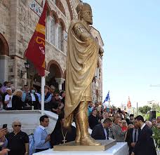Και ηγεμονεψe τησ αχαϊασ ο κωνσταντινοσ παλαιολογοσ δραγατσησ, τελευταιοσ. H I M Peiraiws Tima Thn E8nikh Paliggenesia Me Apokalypthria Andriantos Toy Kwnstantinoy Palaiologoy