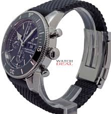 Best known for its chronometer watches for aviators, the manufacture's lines today include the chronoliner, navitimer, transocean. 4160 A13313121b1s1 Breitling Superocean Heritage Ii Chronograph 44