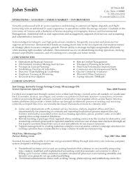 Logistic Supervisory Management Specialist Resume Sample ...