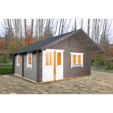 Wolff Finnhaus Holz Gartenhaus Lappland 70 B Mit Schlafboden Bxt 580 X 670 Cm Kaufen Bei Obi