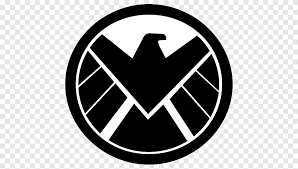 It's really nice.to have somebody to talk to about, superhero stuff, you know? Black And White Eagle Logo Illustration Nick Fury Black Widow Thor S H I E L D Marvel Cinematic Universe Eagle Security Logo Marvel Avengers Assemble Angle Png Pngegg