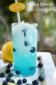 Ocean Breeze Vodka Cocktail Recipe Yummly Recipe Vodka Cocktails Easy Vodka Cocktails Blueberry Vodka