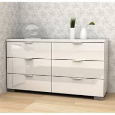 6 drawer tall chest white. Buy Alexia High Gloss 6 Drawer Tall Boy White Grays Australia