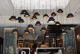 Pendant Lights Made From Authentic Bowler And Top Hats By Jake Phipps Ok Maybe This Would Be Best In A Small Bout Country Style Homes Hanging Lights Lights