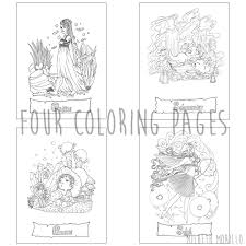 Discover all our printable coloring pages for adults, to print or download for free ! Pin On Illustration By Milbeth Morillo