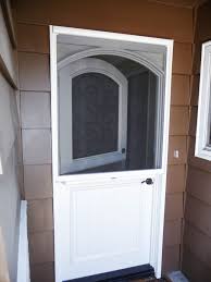 The Stowaway Retractable Screen Is So Versatile It Can Even Be Installed On A Dutch Door Now You Can Open Dutch Doors Exterior Garage Door Styles Dutch Door