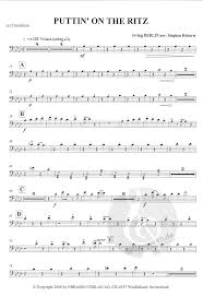 Puttin On The Ritz Irving Berlin Sheet Music For Brass Ensemble Obr16357
