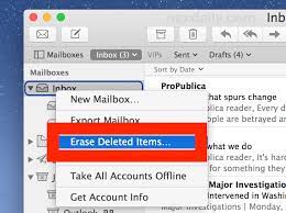 Step 2 click mailbox > erase deleted items. How To Delete All Emails From Mail In Mac Os X Osxdaily