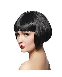 Black Bob With Bangs Wig Pin On Neat Stuff