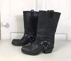 Mossimo Leather Biker Boots Womens 9 5 Ebay Womens Biker Boots Boots Biker Boots