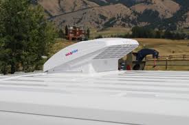 Window ac unit shade ideas. Cooling And Air Conditioning For A Camper Van Build A Green Rv