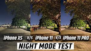 A new feature of the iphone 11 and iphone 11 pro is the ability to take better photos at night and in low light using a combination of techniques. Iphone 11 Night Mode Iphone 11 Vs Iphone 11 Pro Vs Iphone Xs Youtube