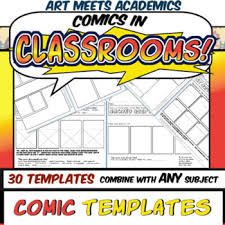 These comic templates are specifically and strategically designed to teach comic creation and work with academic projects in. 30 Comic Book And Comic Strip Templates Graphic Novels Visual Notes
