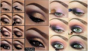 To define eyes beautifully use eyeliner. How To Apply Eyeshadow Correctly Step By Step Video Naijaglamwedding
