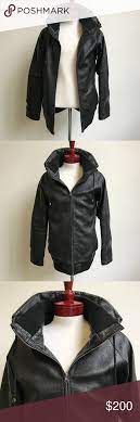B Scott Leather Jacket With Hoodie Leather Jacket Jackets Hoodie Jacket