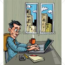 Cartoon Office Worker Busy On His Laptop Gl Stock Images Decompile, reverse engineer, disassemble, or otherwise reduce the code used in any apps, other software, or digital rights management feature on the service into a readable form in order to examine.