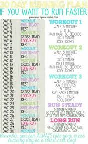 Pin By Sarah Beale On 91 Running How To Run Faster Running Workouts Running Plan