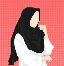 Download this muslimah niqab vector editable text, arabian, black, cartoon transparent png or vector file for free. Top 100 Gambar Kartun Wanita Berhijab Keren Dan Cantik
