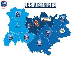 Centres de formation en france. Districts Ligue Auvergne Rhone Alpes De Football