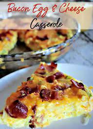 Bacon Egg And Cheese Breakfast Casserole Recipe Recipe Breakfast Recipes Casserole Bacon Recipes Breakfast Egg And Cheese Casserole