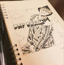 Jhope Fanart Bts Drawings Sketch Book Bts Fanart