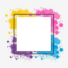 Dynamic Colorful Modern Styles Splash Frame And Border Background Modern Neon Png And Vector With Transparent Background For Free Download In 2020 Poster Background Design Frame Border Design Paint Splash Background