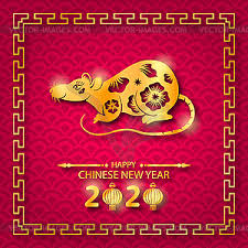 Choose between a variety of paper finishes and sizes. Happy Chinese New Year 2020 Card With Golden Rat Vector Clip Art
