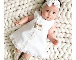 White Baby Dress Etsy