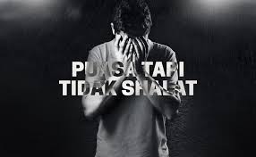 Alhamdulillah wa sholatu wa salamu 'alaa rosulillah shollallahu 'alaihi wa sallam. Puasa Tetapi Tidak Shalat