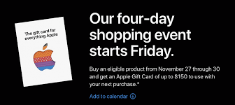 Apple store gift cards are issued and supplied by apple canada inc., with a registered address at 120 bremner blvd., suite 1600, toronto on m5j 0a8. Apple 4 Day Gift Card Promo Now Live