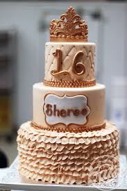 Birthday cakes are often layer cakes with frosting served with small lit candles on top representing the celebrant's age. Sweet 16 Cakes Best Sweet 16 Birthday Cakes Nj Ny And Ct
