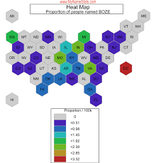 BOZE Last Name Statistics by MyNameStats.com