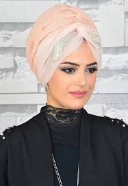 Aise Tesettur Somon Tasli Hayal Tul Tesettur Bone Esarp Moda Kizlar