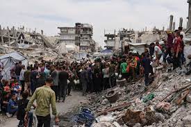 Israel blocks aid to Gaza, U.S. offers a solution but experts are concerned : State of the World from NPR : NPR