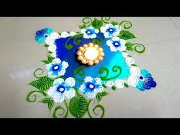 Easy And Beautiful Rangoli For Diwali How To Draw Rangoli Beautifully For Competitions You Rangoli Designs Flower Colorful Rangoli Designs Rangoli Designs