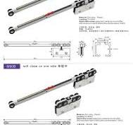 Soft Close Damper Sliding Hanging 4 Wheel Roller for Glass ...