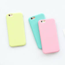 Capa De Silicone Para Iphone 6s Macaroons Case Phone Case Accessories Iphone Phone Cases Ipod Cases