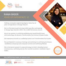 Meet our #SHETECHS...