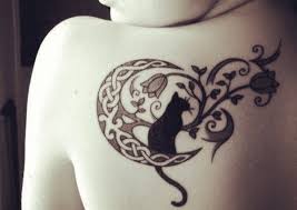 These tattoos are great for cat lovers who love their black colored cats and want to keep the tattoo design small and simple. Moon Black Cat Tattoo Ideas Novocom Top