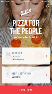 (use credit/debit card instead of paypal at. Slice Pizza Delivery Startup Rebrands