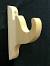 Unfinished Wood Curtain Rod Brackets