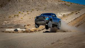 Remember that time dodge dropped a viper engine into a ram pickup truck? 2021 Ram 1500 Trx Test Off Road Excellence On A Geological Scale