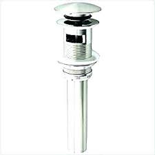 chrome yodel pop up drain without
