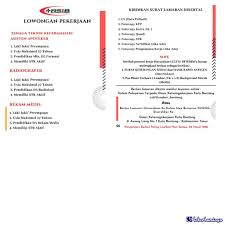 Cara melamar kerja lewat disnaker : Lowongan Kerja Rs Islam Bontang Februari 2021