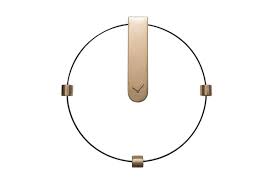 Metal kitchen rack w /metal rods and cones functions in python. Clock In Lacquered Metal And Ceramic Idfdesign