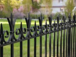 Do it yourself steel fence. All About Metal Fences This Old House
